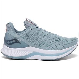 Gently worn women’s Saucony endorphin shift running shoes